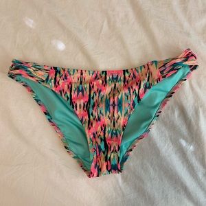 multi colored bikini bottoms